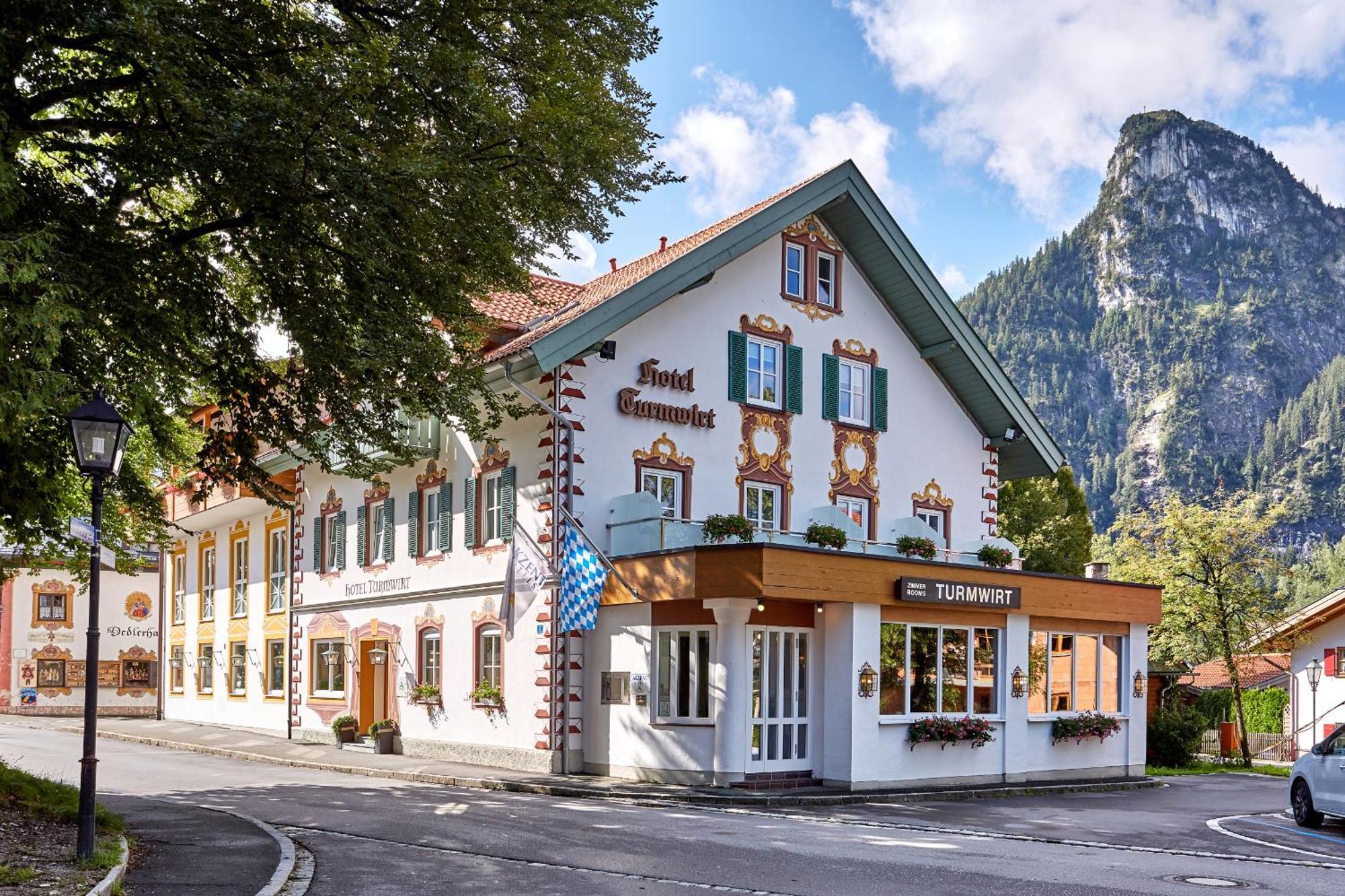 Zum Turm - Apartments Und Gastezimmer Oberammergau Luaran gambar