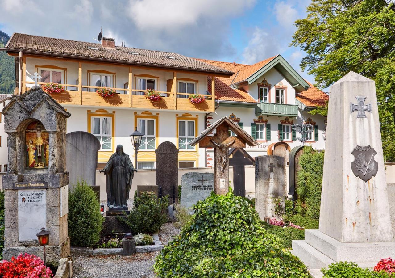 Zum Turm - Apartments Und Gastezimmer Oberammergau Luaran gambar