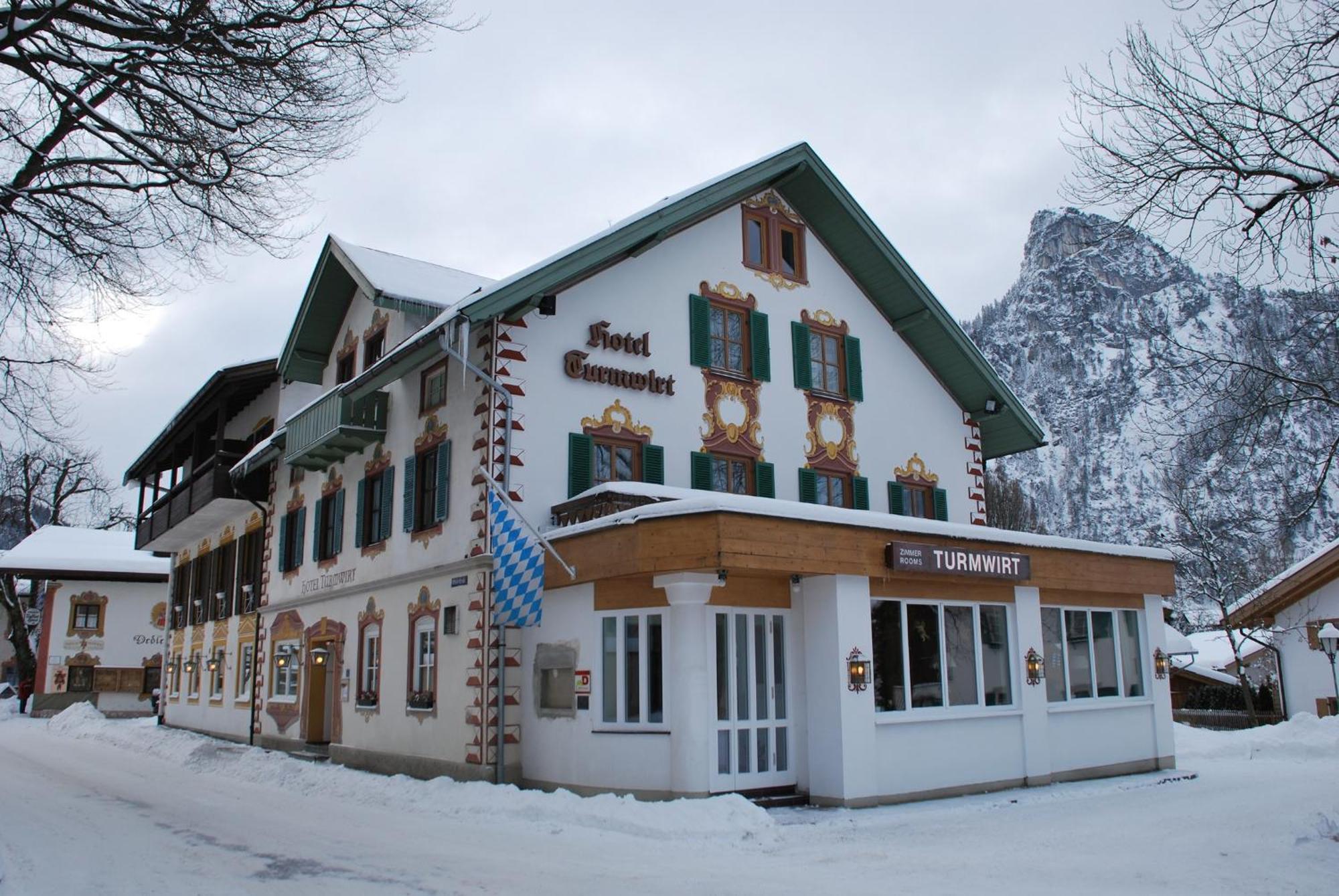 Zum Turm - Apartments Und Gastezimmer Oberammergau Luaran gambar